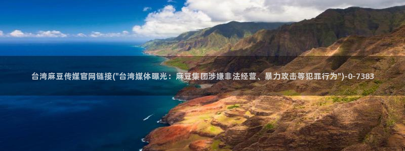 麻豆更新整理：台湾麻豆传媒官网链接(\