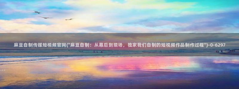麻豆视频 图集页面
